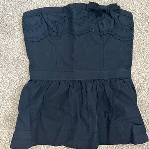 Gilly Hicks Navy Blue Tube Top